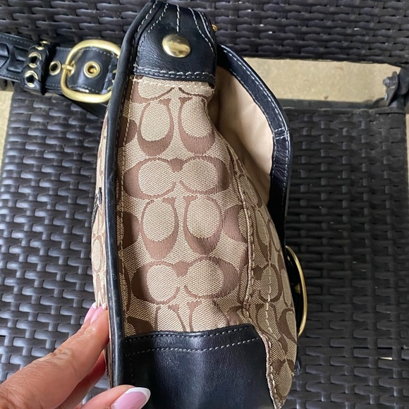 Coach Bleecker Signature Canvas and Leather Shoulder Bag, 11434 - Picture 5 of 11